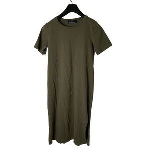 Tuckernuck Pomander Place Women's Green Maxi T-Shirt Dress size XS